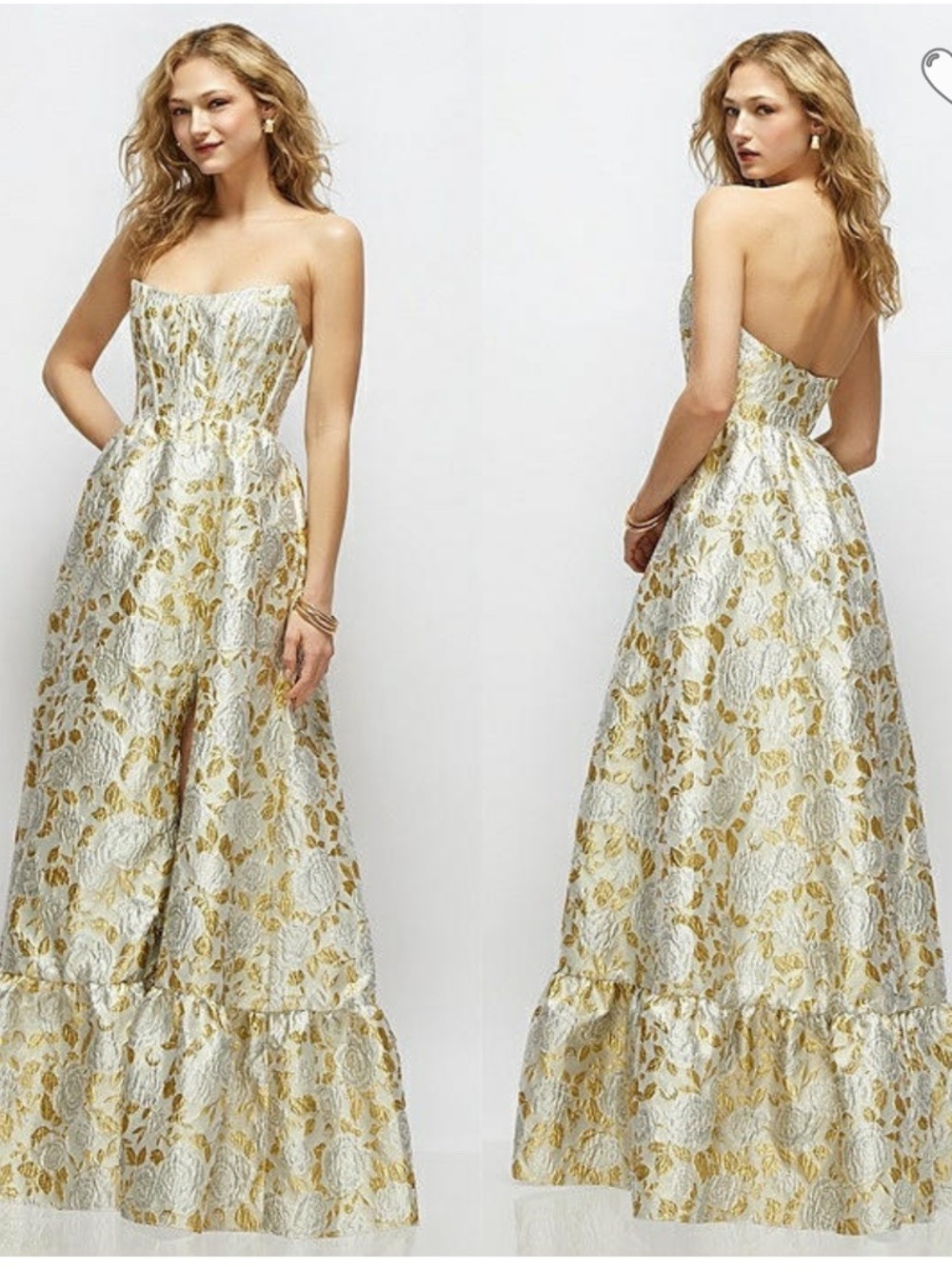 Dezzy Jacquard Formal Dress